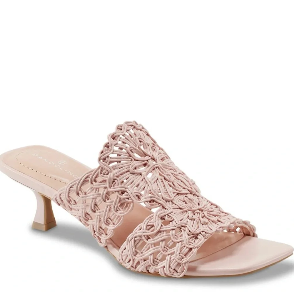 Bandolino Women's Blush Lace Mules - Picture 6 of 6